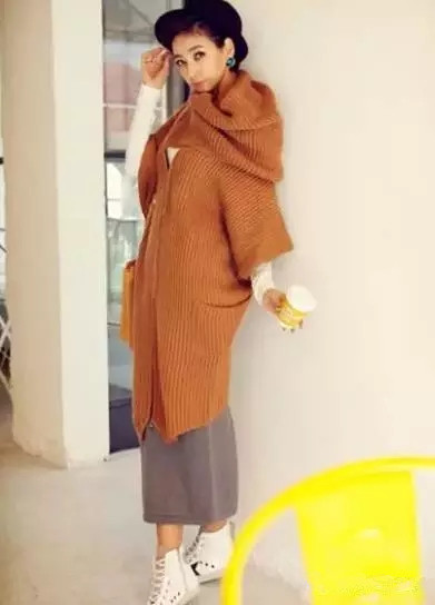 長毛衣怎么搭配 長毛衣怎么搭配