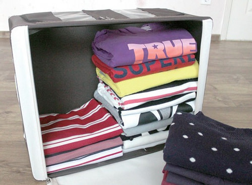 衣柜收納技巧展示圖片 讓空間大2倍 衣柜收納技巧展示圖片 讓空間大2倍