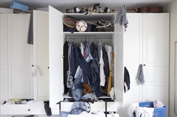 衣柜收納技巧展示圖片 讓空間大2倍 衣柜收納技巧展示圖片 讓空間大2倍