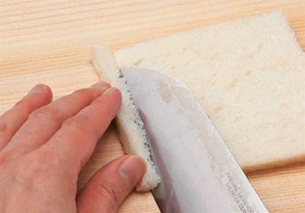 三明治怎么切 熱熱切、來(lái)回拉