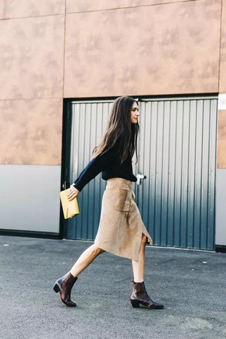 毛衣和裙子的搭配 毛衣和裙子的搭配