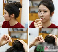 韓式簡單丸子頭扎法 今年流行丸子頭你會嗎？