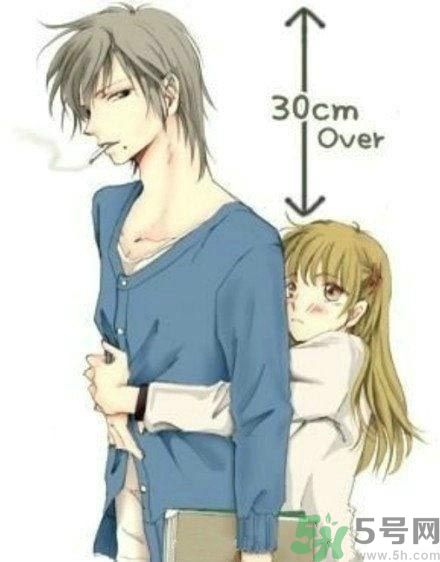 情侶最萌身高差是多少？女生多高最好？