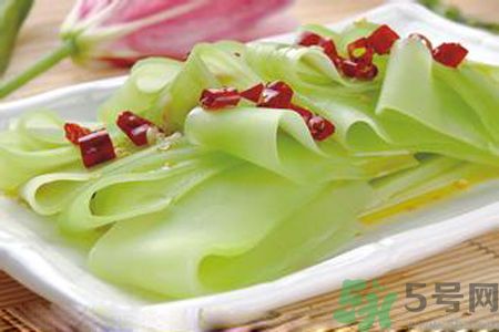 萵筍可以美白嗎？萵筍怎樣美白？