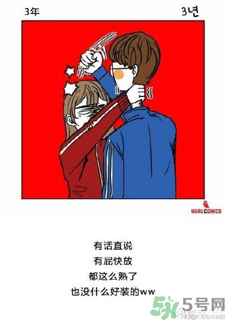 情侶交往3天到3年的差異有哪些？