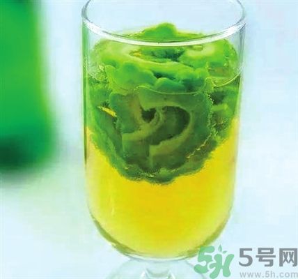 新鮮的苦瓜片能泡水喝嗎？新鮮苦瓜片泡水喝好嗎？