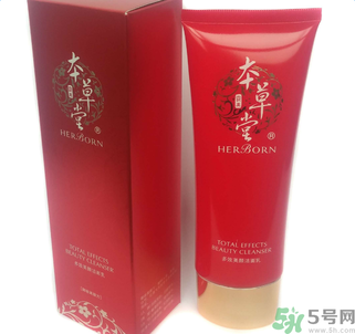 本草堂多效美顏潔面乳適合什么年齡使用？