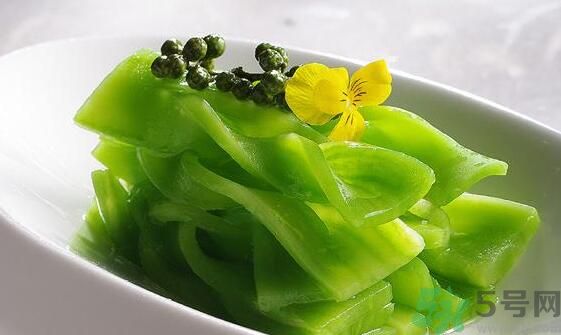 黃瓜能和萵筍一起炒嗎？黃瓜可以和萵筍一起吃嗎？