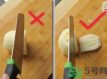 蓮藕橫著切還是豎著切好？蓮藕怎么切好？