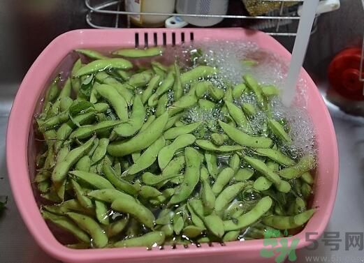 毛豆的毛要洗掉嗎？毛豆怎么洗？