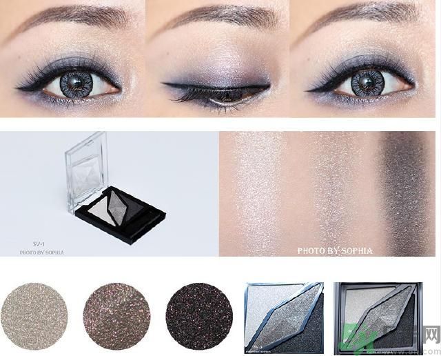 凱朵kate覺醒鉆光閃耀杏仁三色眼影色號(hào)試色對比圖 凱朵kate覺醒鉆光閃耀杏仁三色眼影色號(hào)試色對比圖