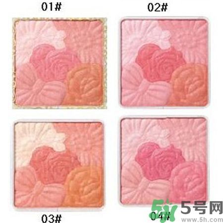 canmake花瓣腮紅色號對比圖？canmake五色花瓣腮紅試色