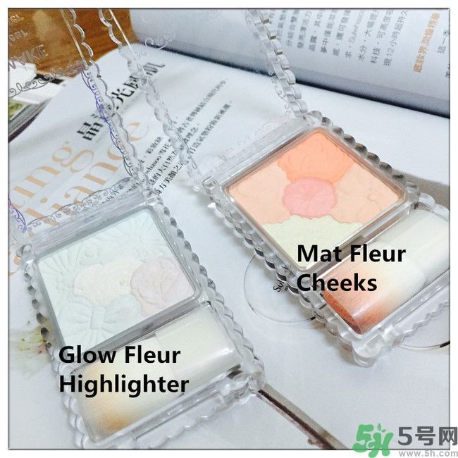 canmake花瓣腮紅色號(hào)對(duì)比圖？canmake五色花瓣腮紅試色