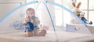 寶寶用什么顏色的蚊帳好？寶寶蚊帳的挑選方法