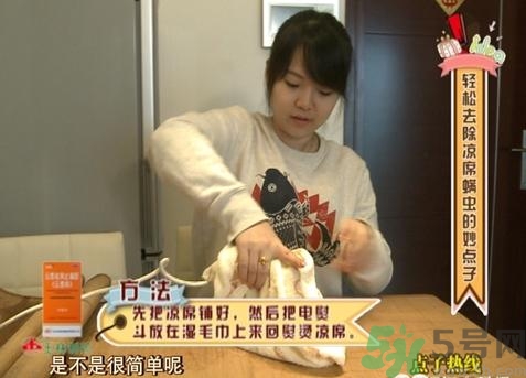 怎么判斷涼席有沒有螨蟲？涼席上的螨蟲怎么去除？