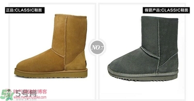 ugg是什么牌子？ugg雪地靴真假辨別圖對(duì)比