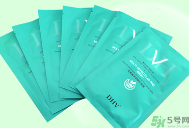 DHV面膜怎么樣？DHV花青素多效修護面膜怎么樣？