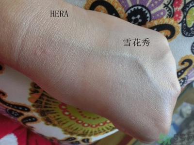 赫拉和雪花秀氣墊哪個好？hera和雪花秀哪個好？