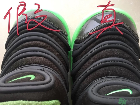 毛毛蟲(chóng)鞋真假區(qū)分 嬰兒耐克毛毛蟲(chóng)鞋真假區(qū)分對(duì)比圖