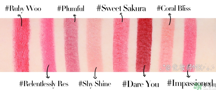 mac魅可口紅顏色哪個好看？魅可口紅哪個色比較火