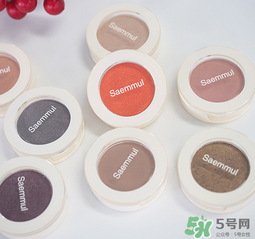 得鮮眼影怎么樣？the saem眼影好用嗎