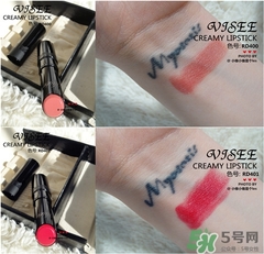 visee口紅怎么樣？visee口紅試色