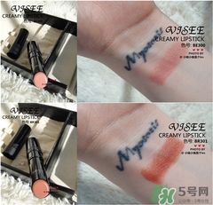 visee口紅怎么樣？visee口紅試色