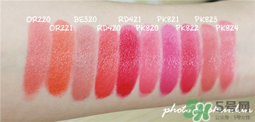 visee口紅怎么樣？visee口紅試色