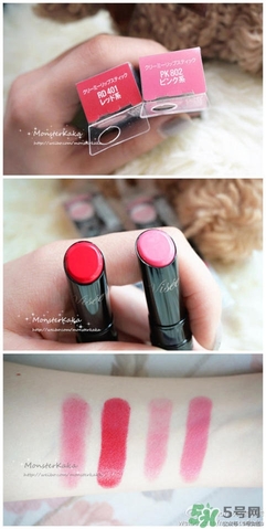 visee口紅怎么樣？visee口紅試色