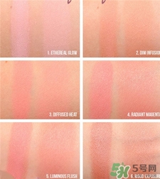 hourglass五花肉腮紅色號 hourglass五花肉腮紅試色