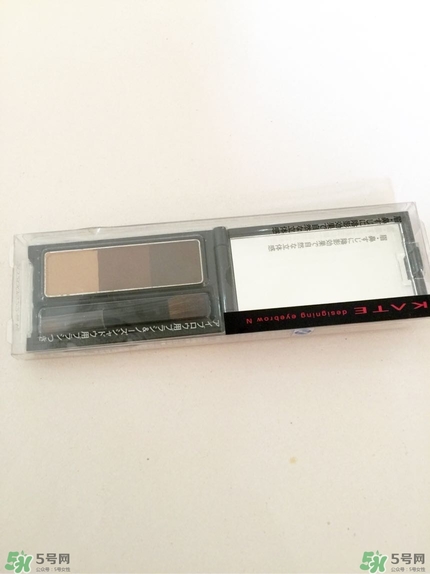 kate三色眉粉怎么用？kate三色眉粉使用方法
