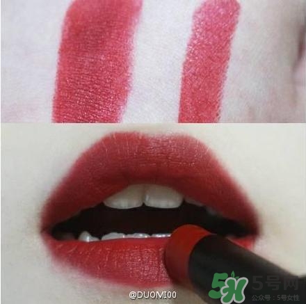 磚紅色是什么顏色？磚紅色口紅試色