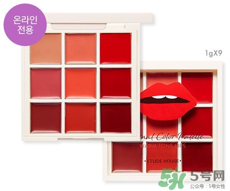 愛麗小屋9色唇頰盤色號(hào) 愛麗小屋9色唇膏盤試色 愛麗小屋9色唇頰盤色號(hào) 愛麗小屋9色唇膏盤試色