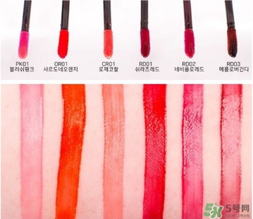 蘭歐媞紅酒染唇液色號(hào) 蘭歐媞紅酒染唇液試色圖 蘭歐媞紅酒染唇液色號(hào) 蘭歐媞紅酒染唇液試色圖