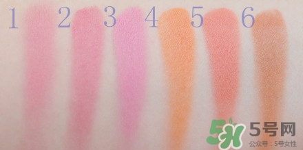 canmake腮紅膏哪個(gè)顏色好看？canmake腮紅膏試色