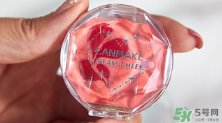 canmake腮紅膏哪個(gè)顏色好看？canmake腮紅膏試色