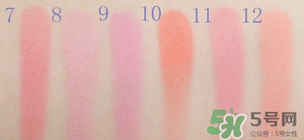 canmake腮紅膏哪個(gè)顏色好看？canmake腮紅膏試色