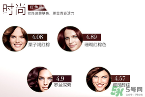 施華蔻染發(fā)劑哪個(gè)顏色好看？施華蔻染發(fā)劑色號(hào)圖