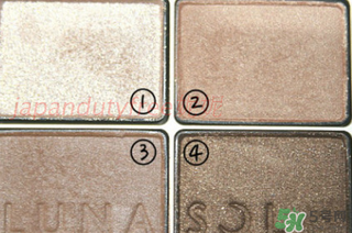 lunasol日月晶采大地色眼影色號(hào) 日月晶采大地色眼影試色 lunasol日月晶采大地色眼影色號(hào) 日月晶采大地色眼影試色