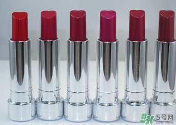 kiko情人節(jié)限定口紅色號(hào) kiko心形口紅試色 kiko情人節(jié)限定口紅色號(hào) kiko心形口紅試色