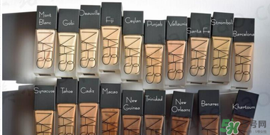 nars粉底液色號怎么選？nars粉底液色號