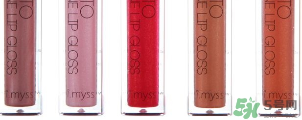imyss馬卡多閃亮動(dòng)人唇彩色號(hào) imyss愛蜜詩唇彩試色