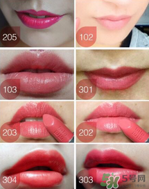 紀(jì)梵?？诩t哪個(gè)色好看？紀(jì)梵希口紅試色