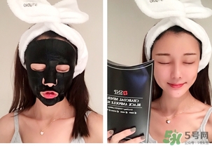 snp竹炭面膜怎么用？snp竹炭黑炭面膜用完要洗嗎？