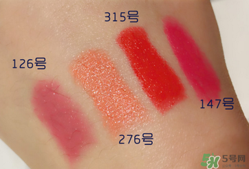 赫拉口紅色號(hào) hera口紅試色 赫拉口紅色號(hào) hera口紅試色