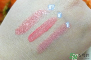 圣羅蘭ysl52和17哪個好看？ysl17和52試色比拼