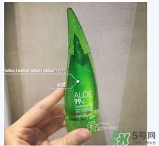 holika蘆薈膠怎么用？holika holika蘆薈膠使用方法