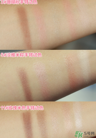 canmake眼影哪個(gè)色好？canmake試色