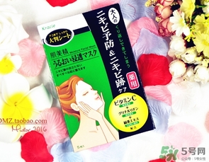 肌美精綠茶面膜怎么用？肌美精綠茶祛痘面膜要洗嗎？