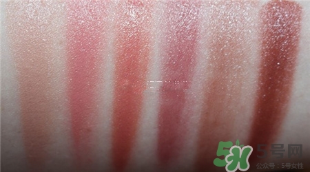 歐萊雅6色口紅盤試色 歐萊雅六色口紅盤試色圖 歐萊雅6色口紅盤試色 歐萊雅六色口紅盤試色圖